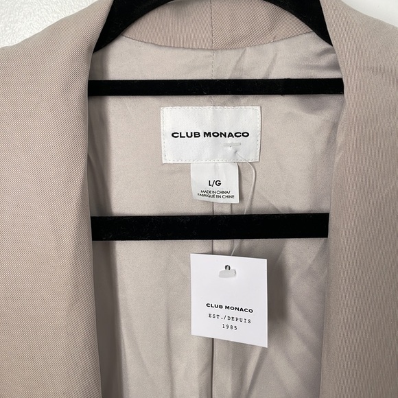 NWT Club Monaco Hanne Trench Coat - Picture 3 of 9